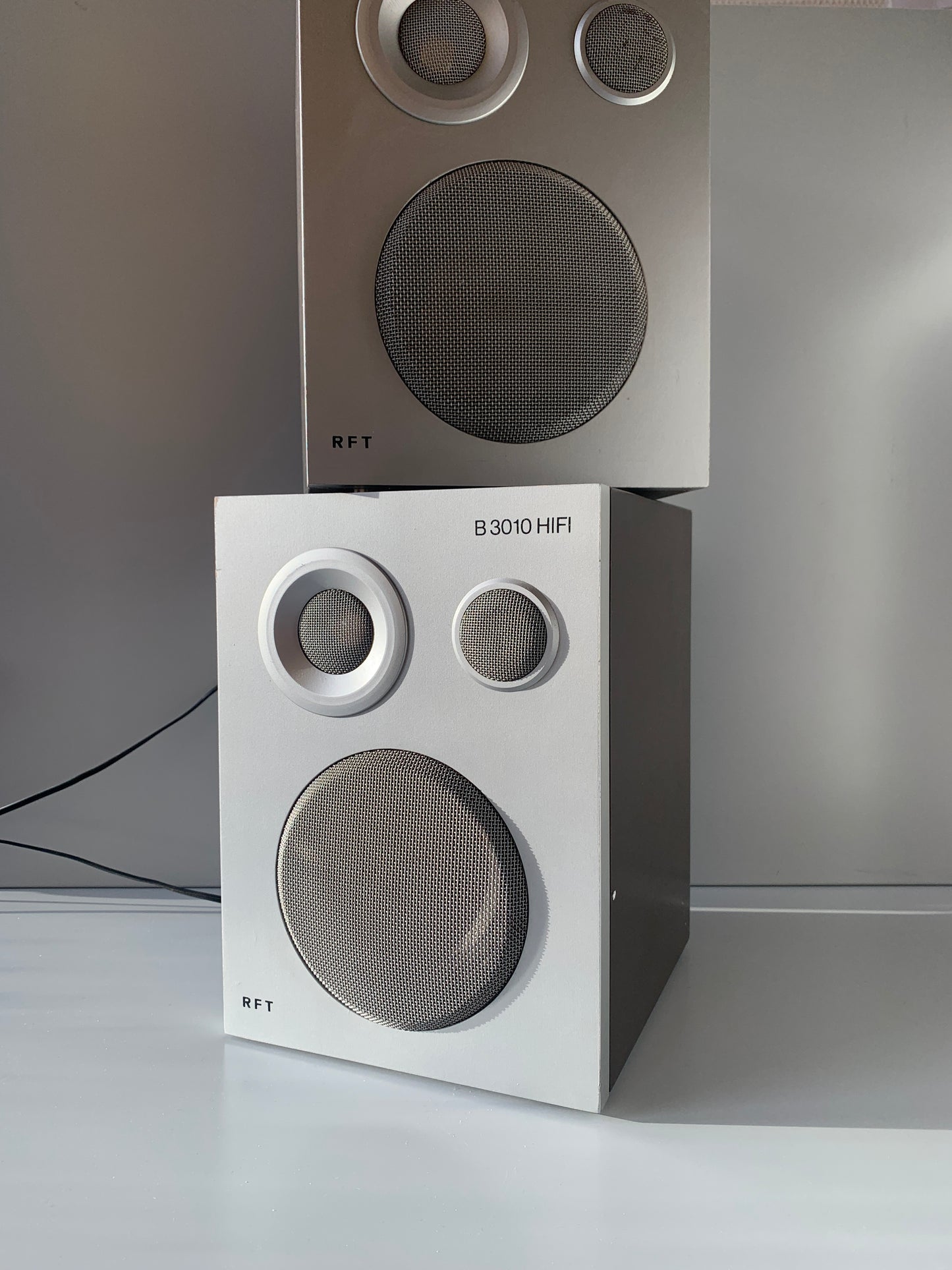 RFT Lautsprecher B 3010 in Silber