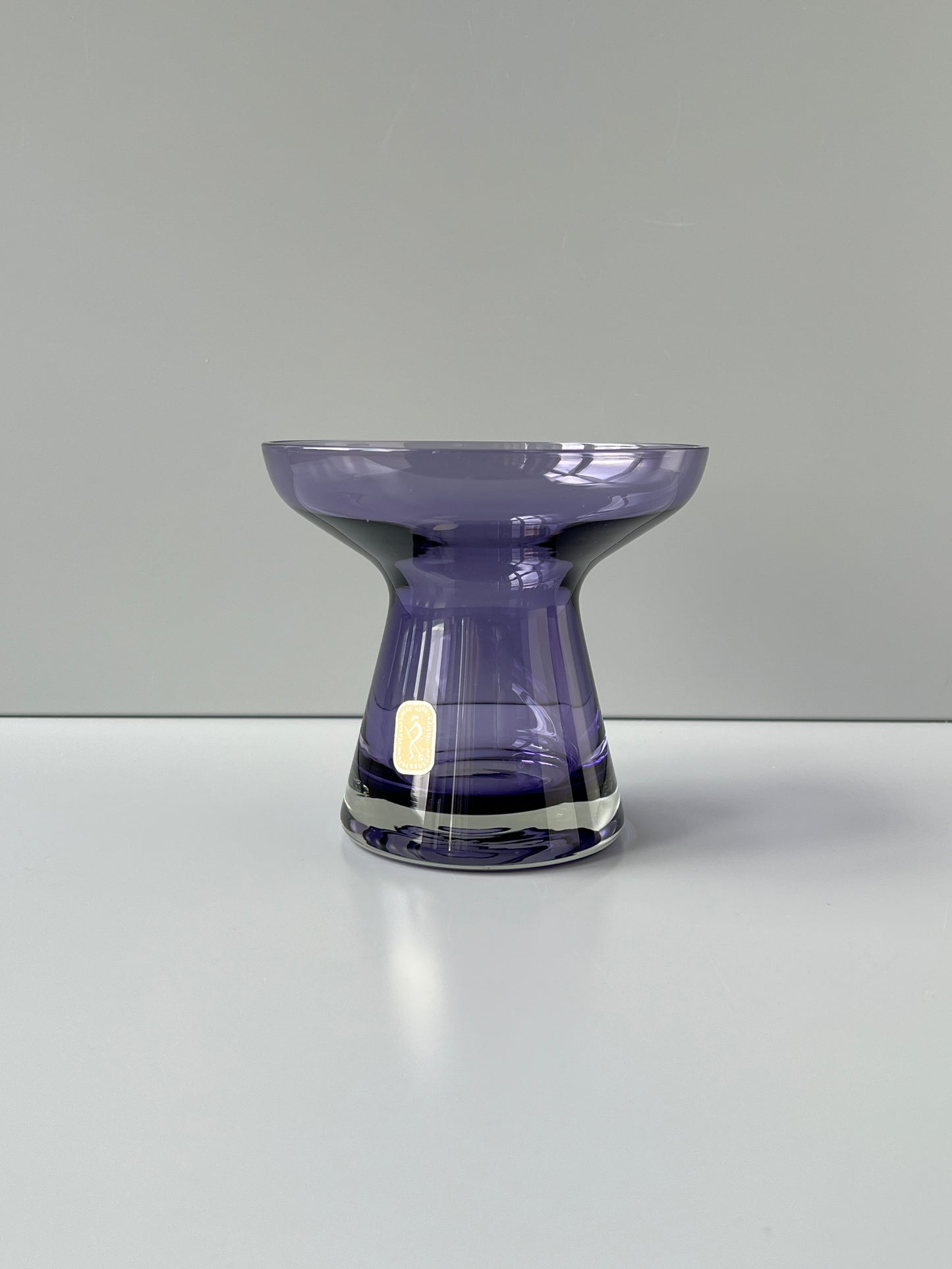 HORST MICHEL Vase Harzkristall
