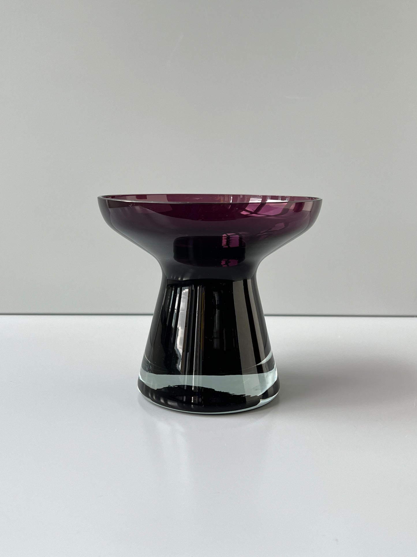 HORST MICHEL Vase Harzkristall
