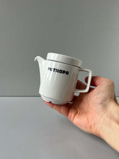 Rationell-Kaffekanne mit MITROPA Logo aus DDR-Produktion