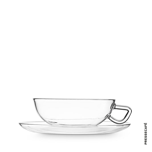 Teetasse von Wilhelm Wagenfeld aus Glas von Schott